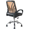 Riva Chair 8099Е оранжевое, хром, спинка сетка фото 4