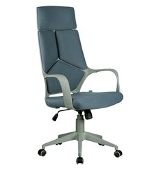 Riva Chair 8989 серое, серый пластик, ткань