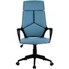 Riva Chair 8989 синее, черный пластик, ткань фото 2