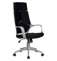 Riva Chair 8989 черное, серый пластик, ткань