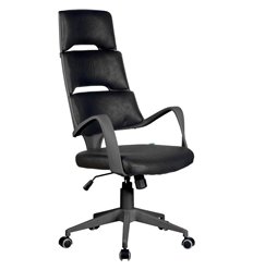 Riva Chair SAKURA черное, черный пластик, ткань