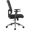 Riva Chair 831E черное, хром, спинка сетка фото 3
