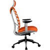 Riva Chair SHARK оранжевый, алюминий, серый пластик, ткань фото 3
