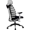 Riva Chair SHARK черный, алюминий, серый пластик, ткань фото 4