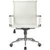 Riva Chair 6001-2SE белое, хром, сетка фото 2
