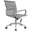 Riva Chair 6001-2SE серое, хром, сетка фото 4
