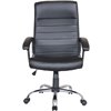 Riva Chair 9154 черное, хром, экокожа фото 2