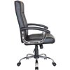 Riva Chair 9154 черное, хром, экокожа фото 3