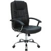Riva Chair 9082-2 черное, хром, экокожа фото 1