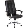 Riva Chair 9092 черное, хром, экокожа фото 1