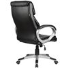 Riva Chair 9112 Стелс черное, пластик, экокожа фото 4