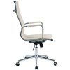 Riva Chair 6016-1 S светло-бежевое, хром, экокожа фото 3