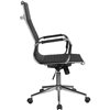Riva Chair 6016-1 S черное, хром, экокожа фото 3
