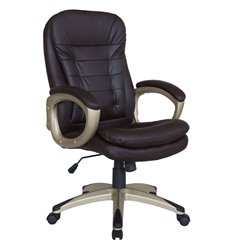 Riva Chair 9110 коричневое, пластик, экокожа