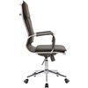 Riva Chair 6003-1 S черное, хром, экокожа фото 3