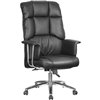 Riva Chair 9502 черное, хром, экокожа фото 1