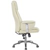 Riva Chair 9501 кремовое, хром, экокожа фото 3