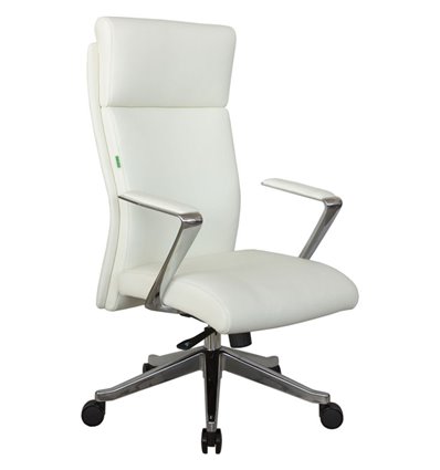 Riva Chair A1511 белое, алюминий, кожа
