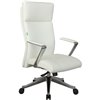 Riva Chair A1511 белое, алюминий, кожа фото 1