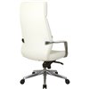 Riva Chair A1815 белое, алюминий, кожа фото 4
