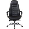 Riva Chair F185 черное, хром, кожа фото 2