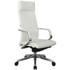 Riva Chair A1811 белое, алюминий, кожа фото 1