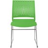 Riva Chair D918 зеленый, хромированный пруток, пластик фото 2