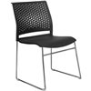 Riva Chair D918 черный, хромированный пруток, пластик фото 1