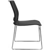Riva Chair D918 черный, хромированный пруток, пластик фото 3