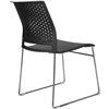 Riva Chair D918 черный, хромированный пруток, пластик фото 4