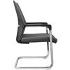 Riva Chair D818 серое, хром, спинка сетка фото 3