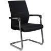Riva Chair D818 черное, хром, спинка сетка фото 1