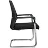 Riva Chair D818 черное, хром, спинка сетка фото 3