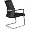 Riva Chair D818 черное, хром, спинка сетка фото 4