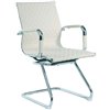 Riva Chair 6016-3 светло-бежевое, хром, экокожа фото 1