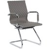 Riva Chair 6016-3 серое, хром, экокожа фото 1