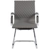 Riva Chair 6016-3 серое, хром, экокожа фото 2