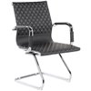 Riva Chair 6016-3 черное, хром, экокожа фото 1