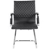 Riva Chair 6016-3 черное, хром, экокожа фото 2