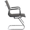 Riva Chair 6016-3 черное, хром, экокожа фото 3