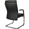 Riva Chair C1511 черное, хром, кожа фото 4