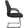 Riva Chair C1815 черное, хром, кожа фото 3