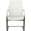 Riva Chair C1815 белое, хром, кожа фото 2