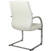 Riva Chair C1815 белое, хром, кожа фото 4