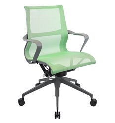 Офисное кресло EVERPROF Chicago Grey, сетка, цвет зеленый фото 1