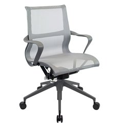 Офисное кресло EVERPROF Chicago Grey, сетка, цвет серый фото 1