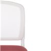 Бюрократ CH-W296NX/26-31, спинка белая, сиденье розовое фото 7