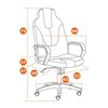 TETCHAIR NEO 2 (22) ткань, коричневый/бежевый фото 7