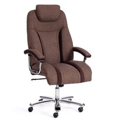 Кресло прочное TETCHAIR Trust (max) ткань, коричневый фото 1