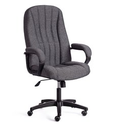 Кресло для руководителя TETCHAIR СН888 (22) ткань, серый фото 1